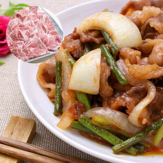 【直送】未来とかち牛　バラ焼肉用　600ｇ　発泡ケース