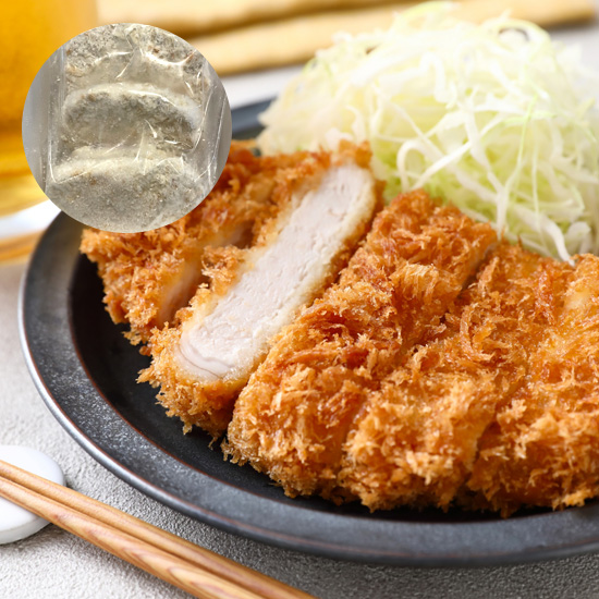 【直送】衣付きとんかつ　4枚入り（6点入）