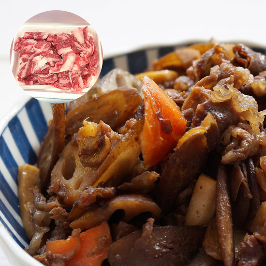 【直送】未来とかち牛　切り落とし肉 320ｇ（6点入）