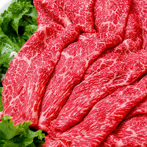 【直送】若狭牛モモ　しゃぶしゃぶ　250g（5点入）