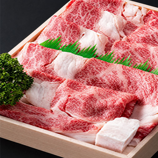 【直送】若狭牛ロースすき焼き　250g