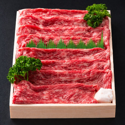 【直送】和牛モモすき焼き　350g