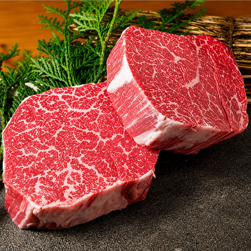 【直送】和牛モモステーキ　100ｇ×2枚（5点入）
