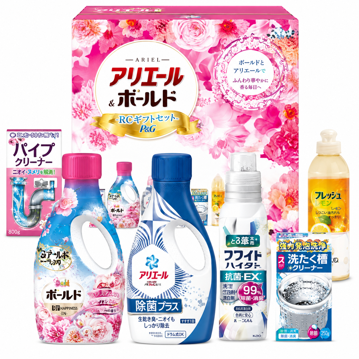 【限定5点30％OFF！】アリエール＆ボールド　アロマクリーンギフト
