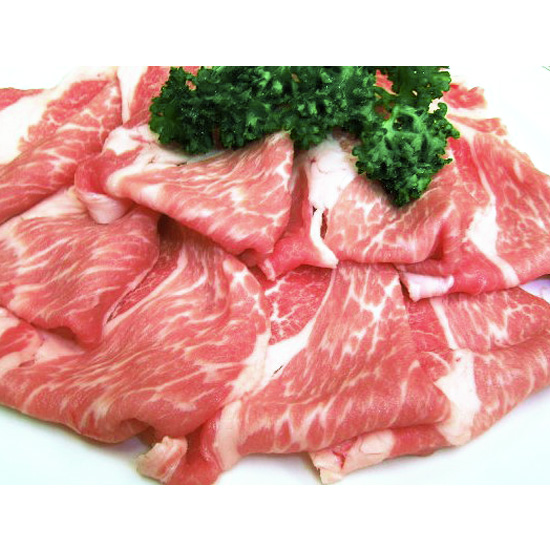 【直送】国産豚　肩ロースうす切り　350ｇ（10点入）