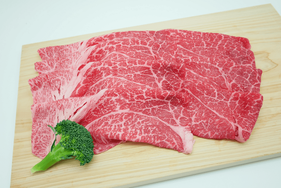 【直送】近江牛特上すき焼き用 600ｇ（モモ）（2点入）