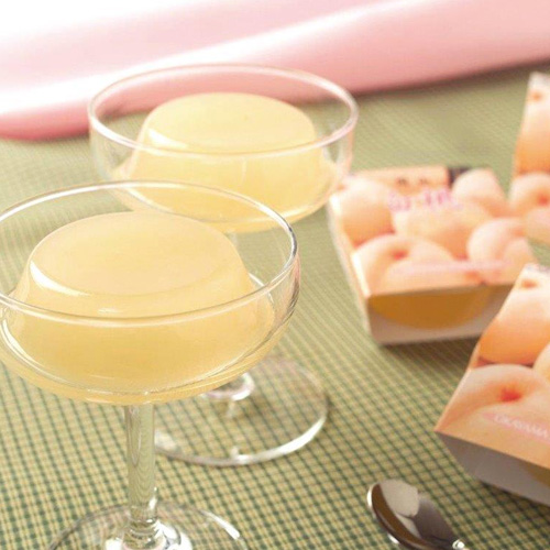 岡山白桃シャーベットゼリー