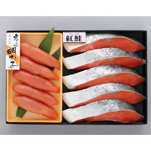 辛子明太子・紅鮭詰合せ