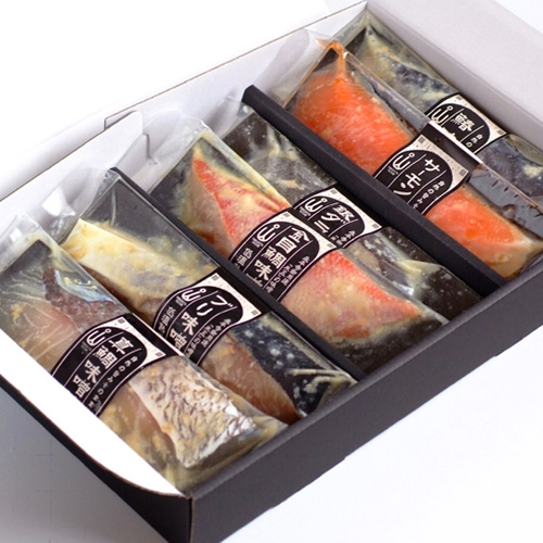 海鮮味噌漬け6種6切