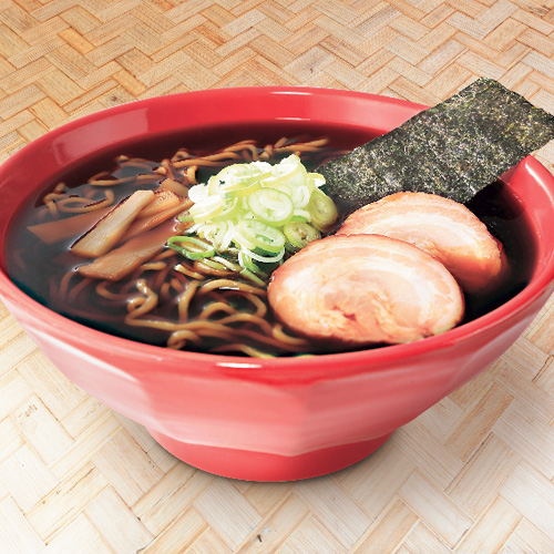 「麺家いろは」富山ブラック黒醤油ラーメン