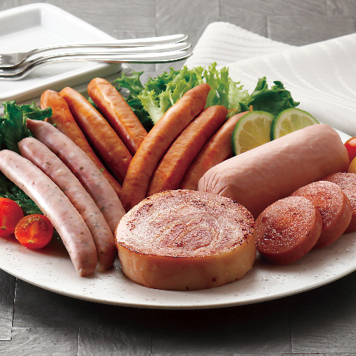 宮崎「大淀河畔 みやちく」ハム・ソーセージセット